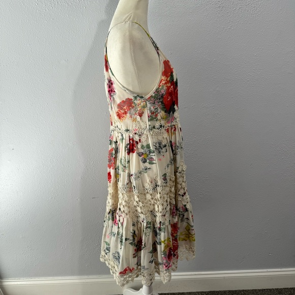 Anthropologie Ranna Gill floral lace baby doll dress xs - Picture 9 of 9